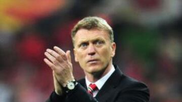 David Moyes, entrenador del Manchester United.