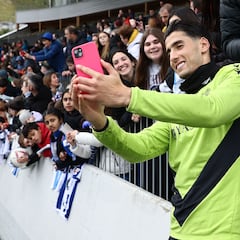 Año nuevo, afición de siempre en Zubieta