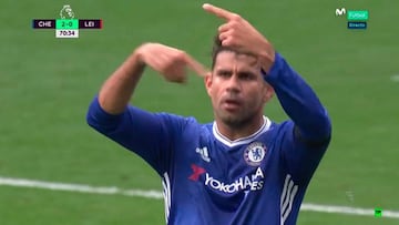 Diego Costa pidi&oacute; el cambio. 