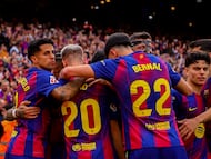 Here’s the reason behind Barça’s curious choice of typeface in the Champions League.