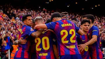 Here’s the reason behind Barça’s curious choice of typeface in the Champions League.