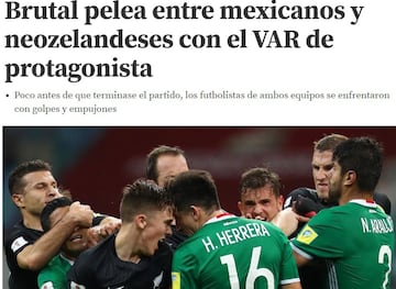 Así reaccionó la prensa internacional por la victoria de México