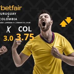 Uruguay vs. Colombia: horario, TV, pronósticos, estadísticas y clasificación