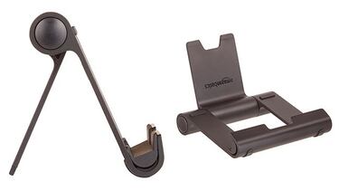 El soporte para tablets, mviles y e-readers con ngulo ajustable y dise?o plegable