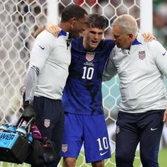 Christian Pulisic fue llevado al hospital por lesión abdominal