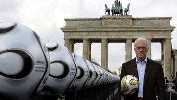 Franz Beckenbauer in Berlin April 18, 2006.