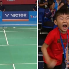 El punto que ha rendido al mundo del bádminton: el final es una genialidad técnica