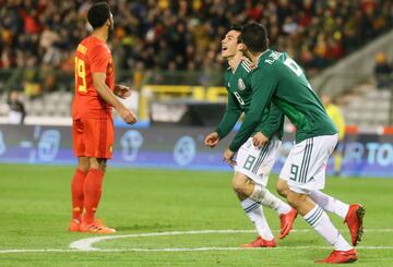 La crónica del Bélgica vs México en imágenes