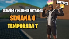 Fortnite Temporada 7: desafíos y misiones filtradas Semana 6