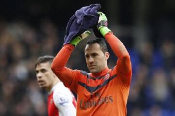 Luego de 10 meses, David Ospina volvió como titular al arco de Arsenal por la Premier League.