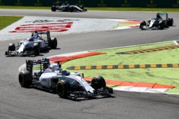 Felipe Massa y Valtteri Bottas.