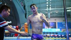 China incluye al sancionado Sun Yang en la lista de olímpicos