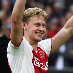 De Jong: "Estoy emocionado de poder ver entrenar a Messi, creo que sólo le pasaré la pelota a él"