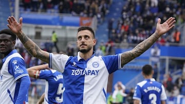 13/02/22 PARTIDO PRIMERA DIVISION
 ALAVES - VALENCIA
 PENALTI GOL DE JOSELU 2-1 ALEGRIA