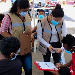 Vacunación migrantes: en qué estado ya se aplica la dosis Covid-19