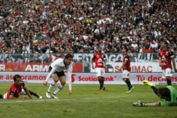 Colo Colo recibió a Antofagasta en el Monumental.