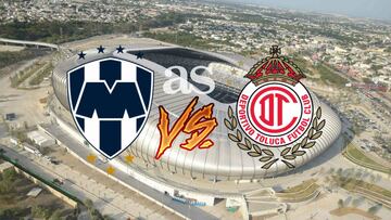 Monterrey vs Toluca (4-1): Resumen del partido y goles