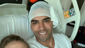 Falcao, tras ser operado: "Se viene el enmascarado"