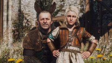 Vesemir en The Witcher 3. 