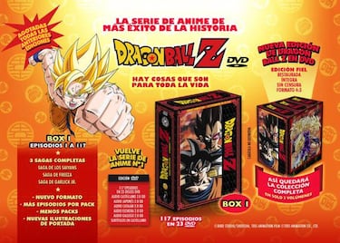 Dragon Ball Z regresa en mayo con una nueva edición en DVD