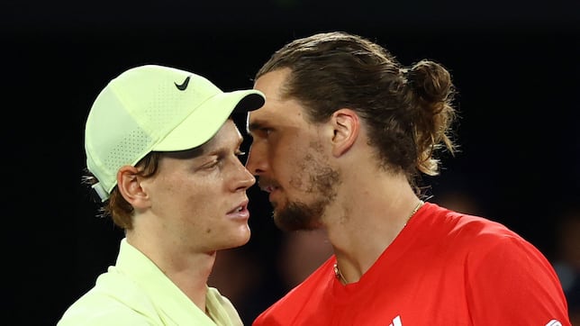 Zverev, a Sinner: “Eres demasiado bueno, así de simple”