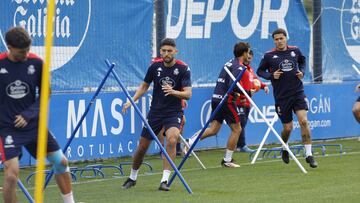 Zakaria Eddahchouri analizó la actualidad del Deportivo y su futuro.