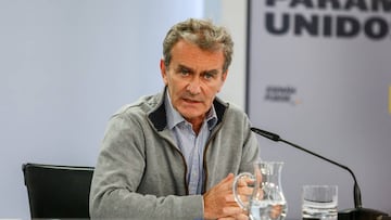 El director del Centro de Coordinación de Alertas y Emergencias Sanitarias (CCAES), Fernando Simón, comparece en rueda de prensa en Moncloa para informar de la evolución de la pandemia, en Madrid (España), a 13 de octubre de 2020.
13 OCTUBRE 2020 SANIDAD;COVID-19;PANDEMIA;ENFERMEDAD
EUROPA PRESS/R.Rubio.POOL / Europa Press
13/10/2020