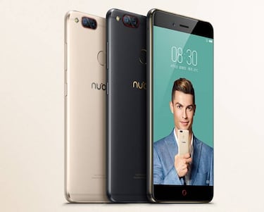 Nubia M2 y Z17Mini, los móviles chinos que Cristiano Ronaldo te aconseja