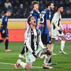 La Juve empata también en Bérgamo