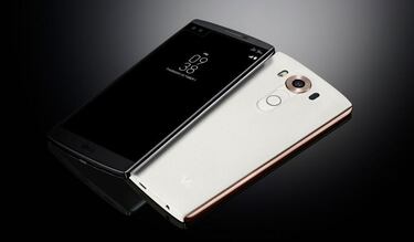 LG presenta su nuevo smartphone V10 de doble pantalla