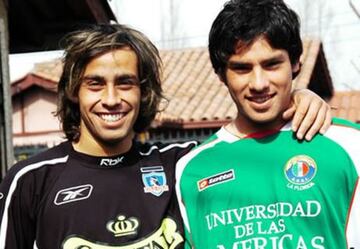 El hermano del 'Mago' jugó un tiempo en Audax Italiano, pero finalmente dejó el fútbol para iniciar una carrera en televisión. 