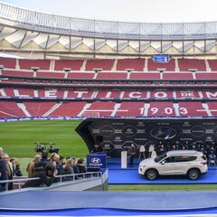 El Atlético de Madrid estrena coche