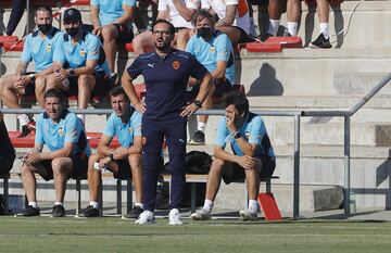 José Bordalás durante el partido

