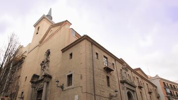 Church of Our Lady of Mount Carmel in Madrid (Spain). Built in 1640.