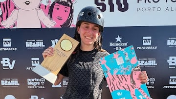 Naia Laso, ganadora del STU Pro Tour de Porto Alegre