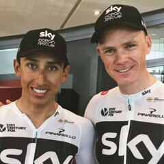 Froome, Sagan y Remco se unen a los mensajes para Egan Bernal