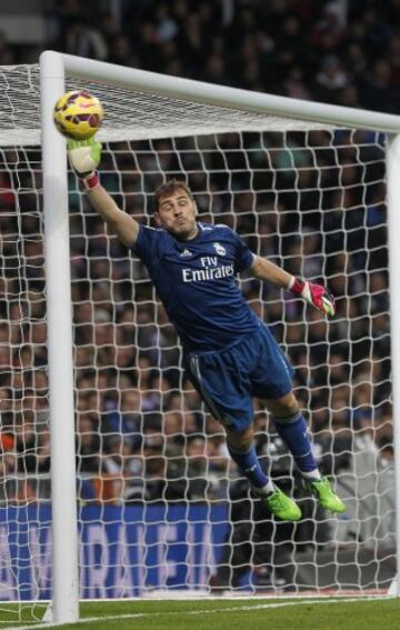 06/12/14 14ª Jornada Real Madrid-Celta de Vigo
Parada Iker Casillas