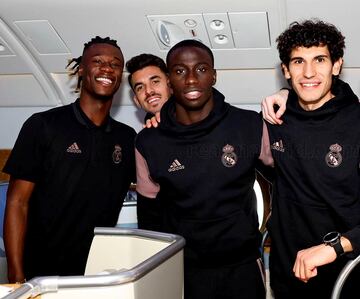 Camavinga, Ceballos, Mendy y Jesús Vallejo.