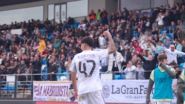 The teenager continues to impress after joining Madrid’s academy, starring in a convincing victory over England.