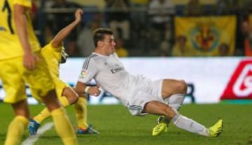 Villarreal - Real Madrid. Gareth Bale en su primer partido con los blancos.