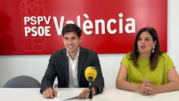 Borja Sanjuán y Sandra Gómez.