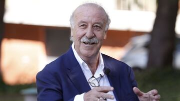 Del Bosque: "Hay que tener esperanza con el futuro de la Selección"