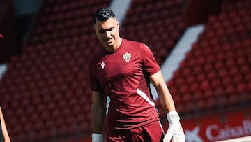 Andrés Fernández, el guardián con más paradas de Segunda División