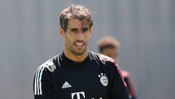 Javi Mart&iacute;nez con el Bayern Muenchen.