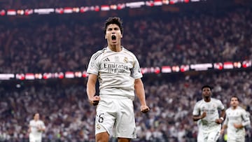 11/01/26 SUPERCOPA DE ESPAÑA 2026 JEDDAH
PARTIDO FINAL BARCELONA - REAL MADRID
ALEGRIA GOL 2-2 GONZALO GARCIA