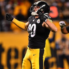 T.J. Watt no está satisfecho con empatar récord de sacks