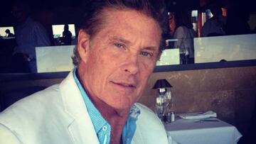 David Hasselhoff est&aacute; sin blanca
 @davidhasselhoff