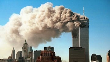 Atentados del 11 de Septiembre, 2001, vía Getty Iamges.