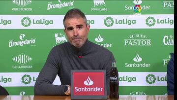 Garitano en rueda de prensa en El Sardinero