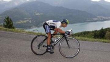 FAVORITO. Quintana, segundo y ganador de etapa en el pasado Tour, aspira a la victoria en Burgos.
